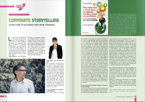 Corporate Storytelling intervista Andrea Bettini