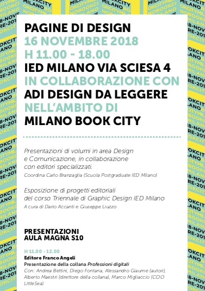 Milano Book City IED ADI DESIGN