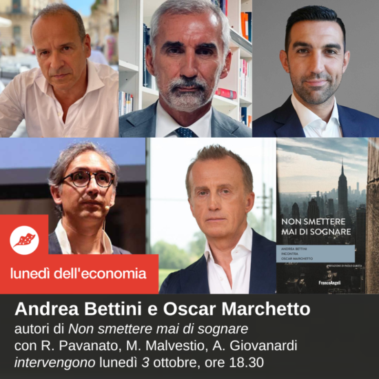 Presentazione di “Non smettere mai di sognare” a Padova, Andrea Bettini