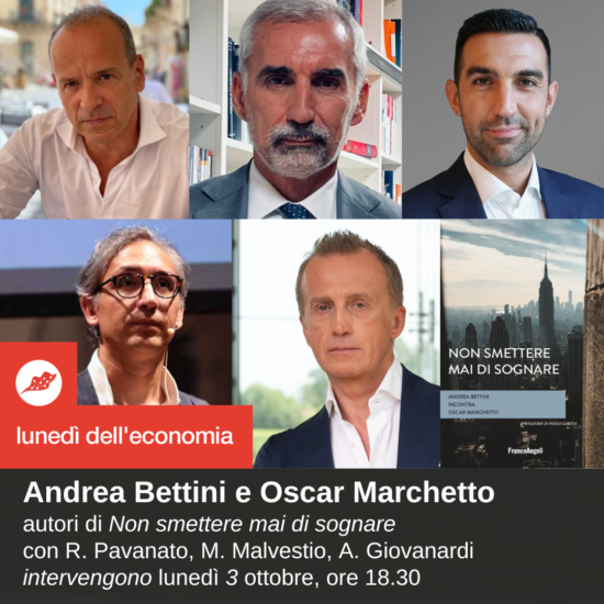 Non smettere mai di sognare. L'importanza del sogno per chi fa impresa.  PRESENTAZIONE LIBRO di Oscar Marchetto e Andrea Bettini.